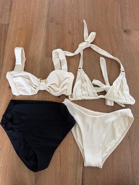 Montce Swim, Monday Swimwear, and Beach Riot Swim Size small swim Bundle